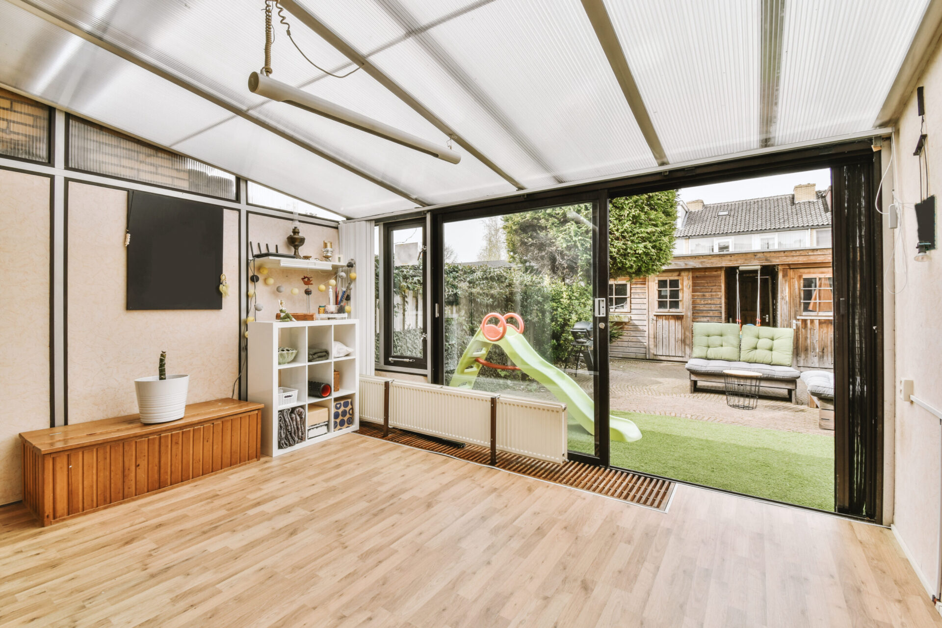 Spacious Bright Room with Large Sliding Doors installed by Transition Developments Ltd in Kent